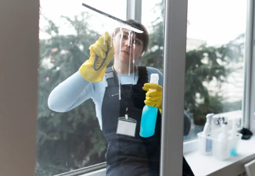 Nettoyage de vitres intérieures et extérieures à Malaussène